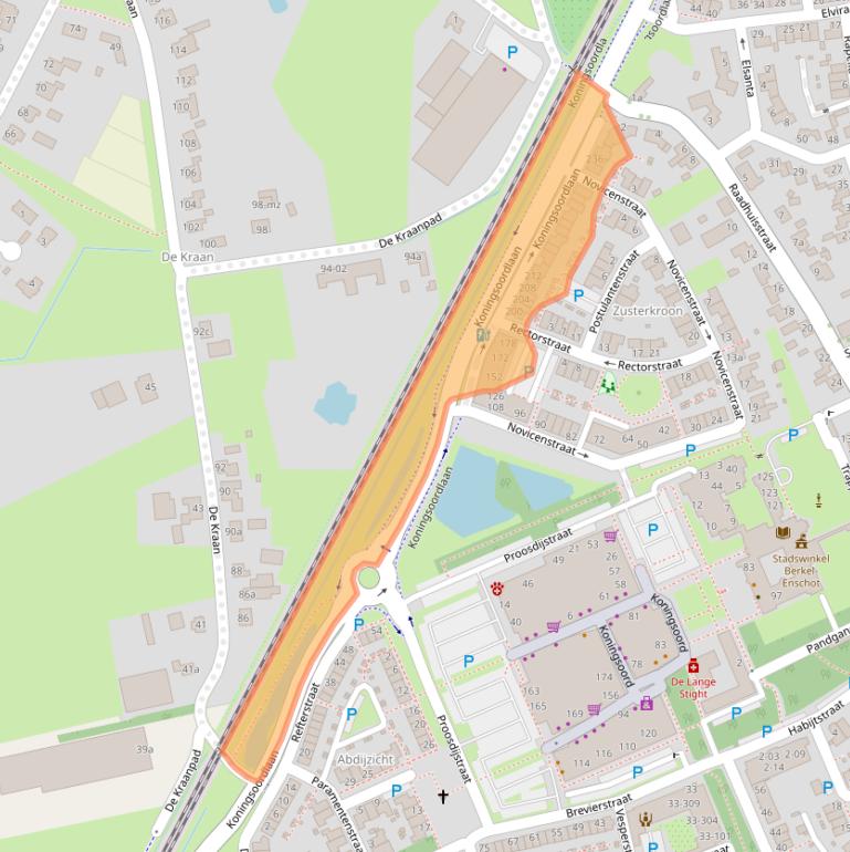 Kaart van postcodegebied 5057DM.