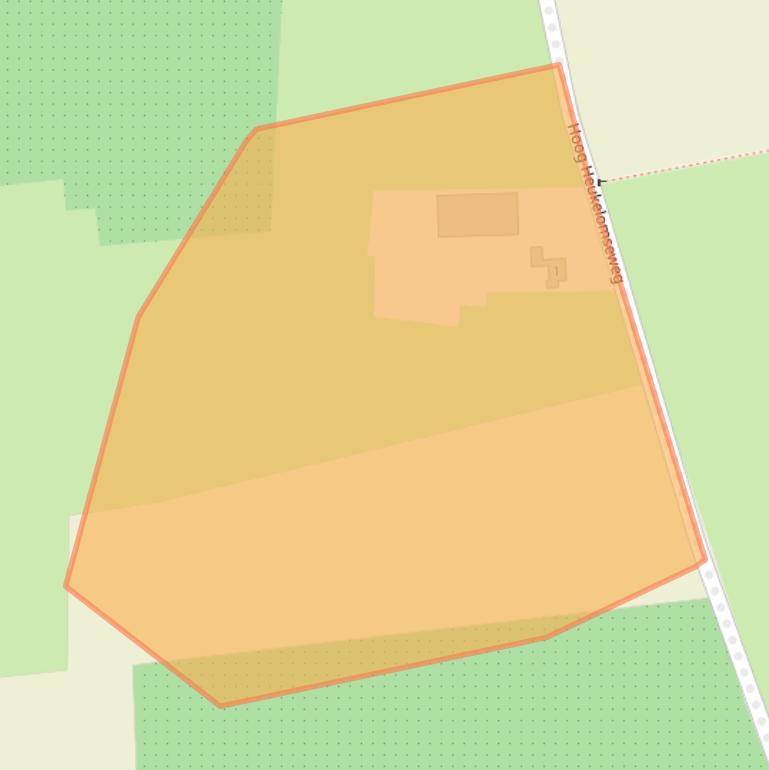 Kaart van postcodegebied 5059AC.