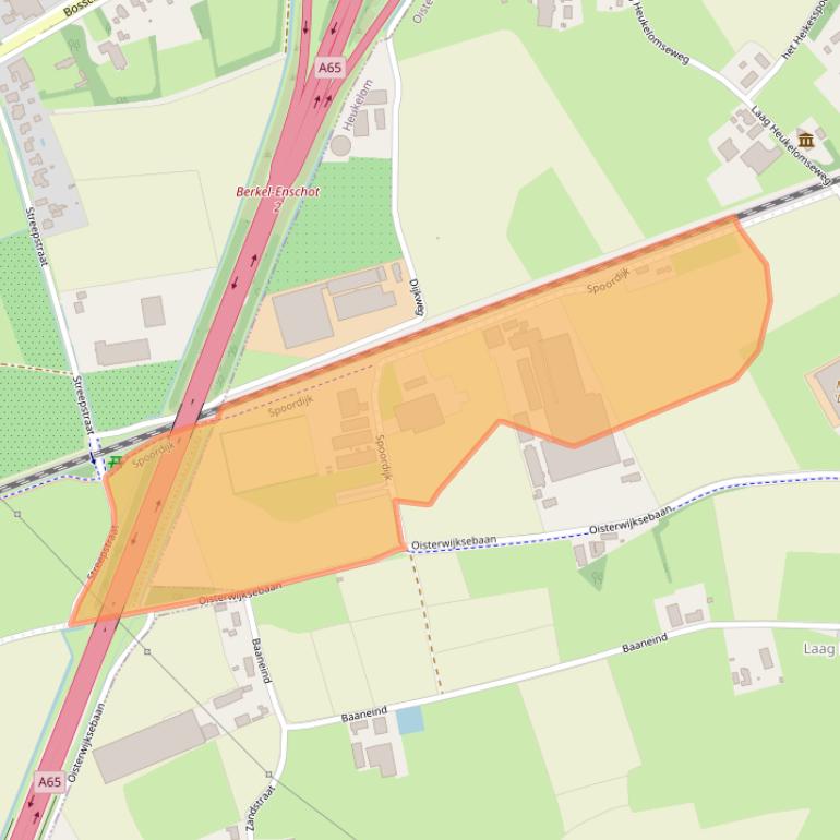 Kaart van postcodegebied 5059AP.