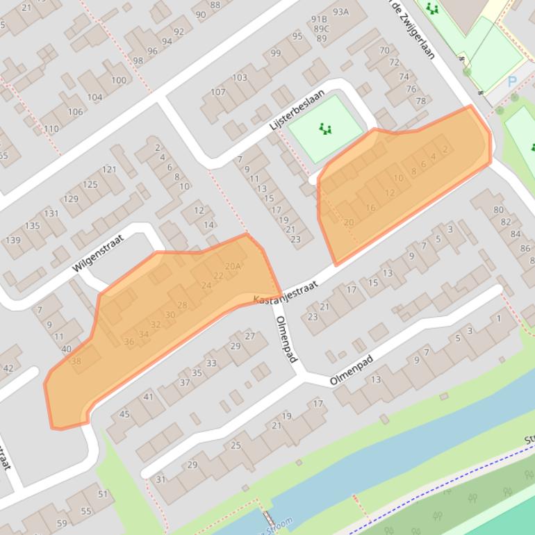Kaart van postcodegebied 5061AL.