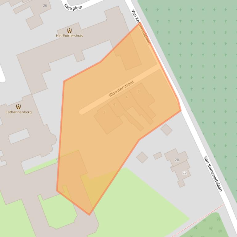 Kaart van postcodegebied 5061ED.