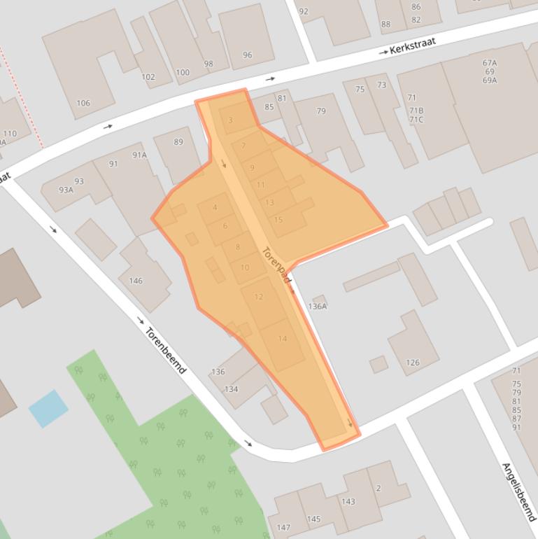 Kaart van postcodegebied 5061GN.