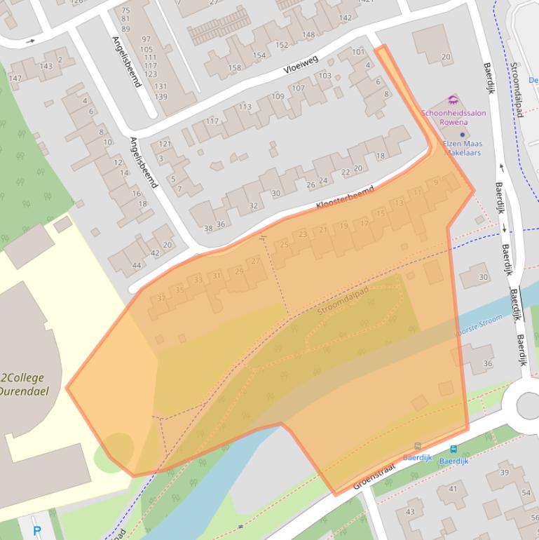 Kaart van postcodegebied 5061GT.