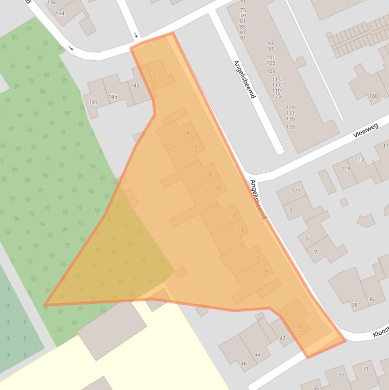 Kaart van postcodegebied 5061GX.