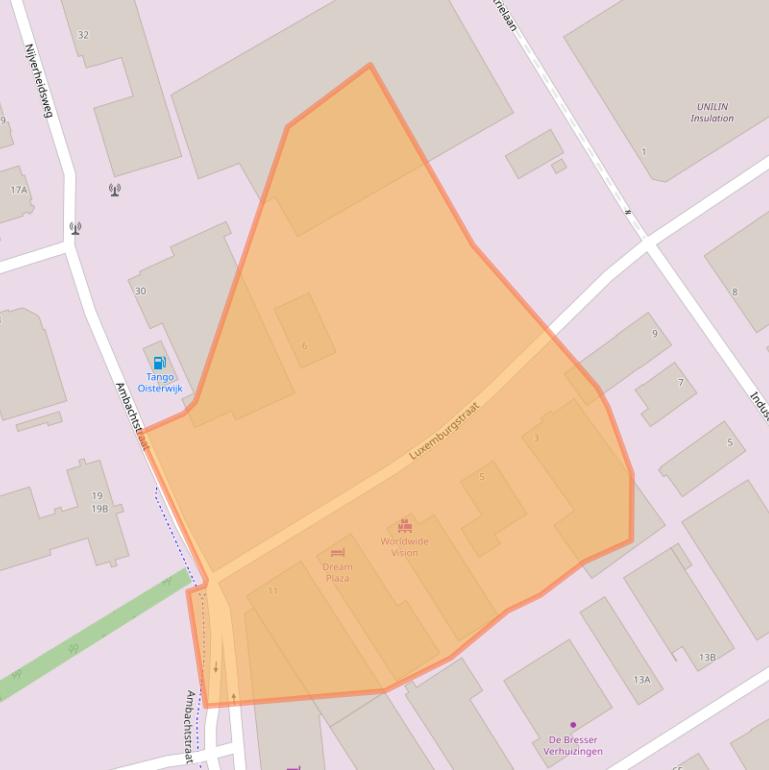 Kaart van postcodegebied 5061JW.