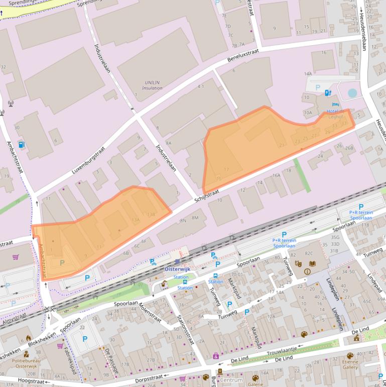 Kaart van postcodegebied 5061KA.