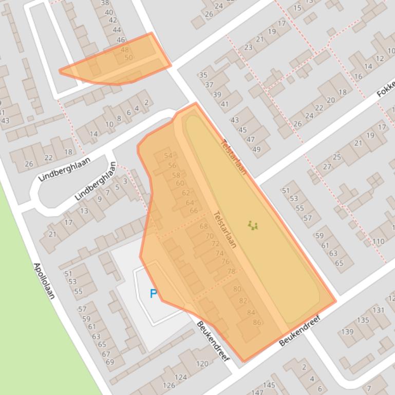 Kaart van postcodegebied 5061SR.