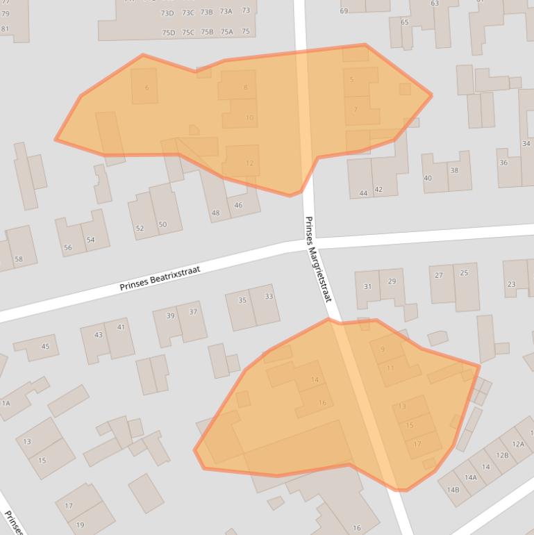 Kaart van postcodegebied 5061TL.