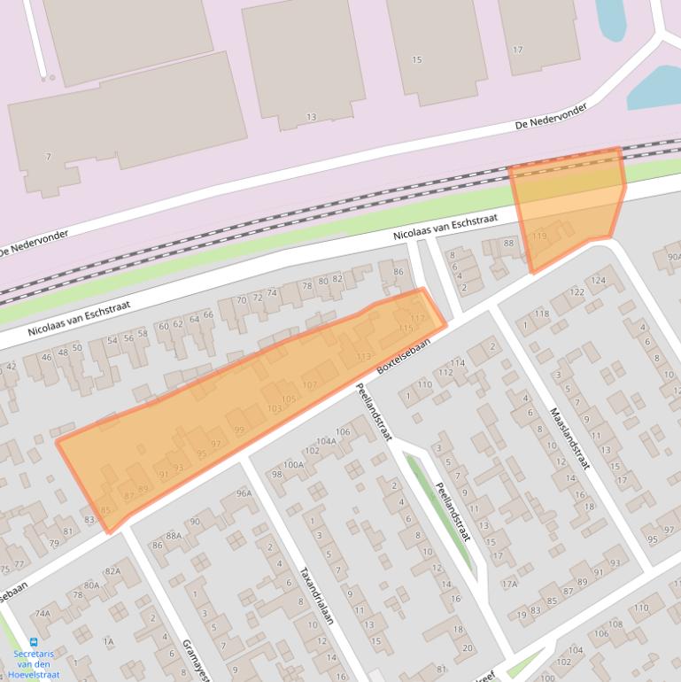 Kaart van postcodegebied 5061VC.