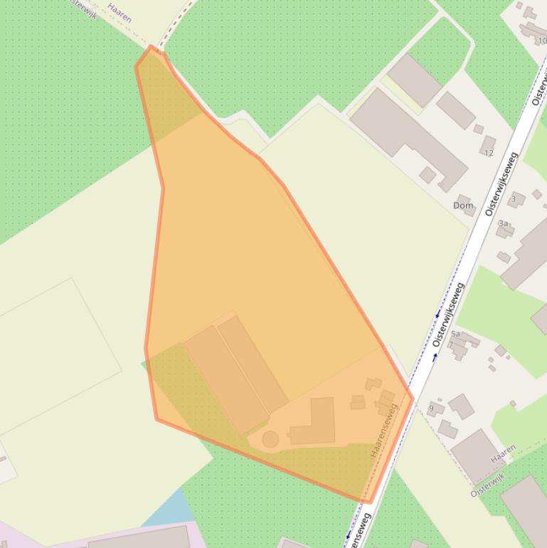 Kaart van postcodegebied 5061VK.