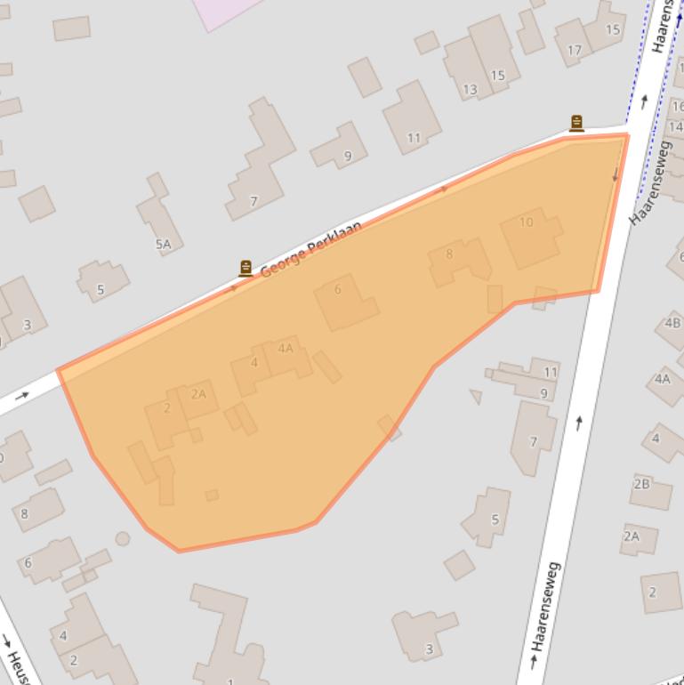 Kaart van postcodegebied 5061VP.