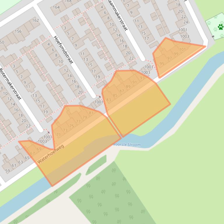 Kaart van postcodegebied 5061ZC.