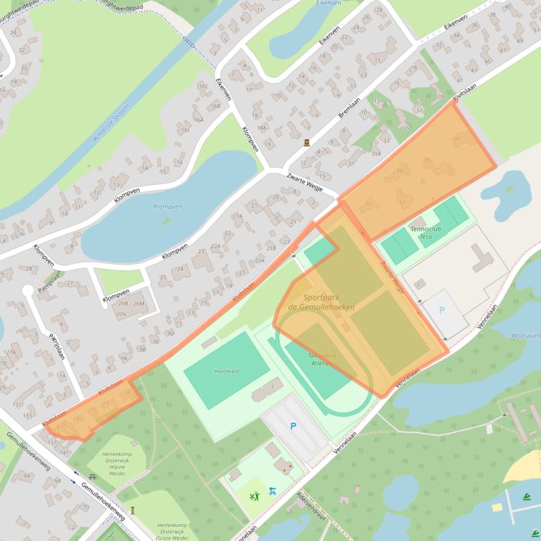 Kaart van postcodegebied 5062AB.