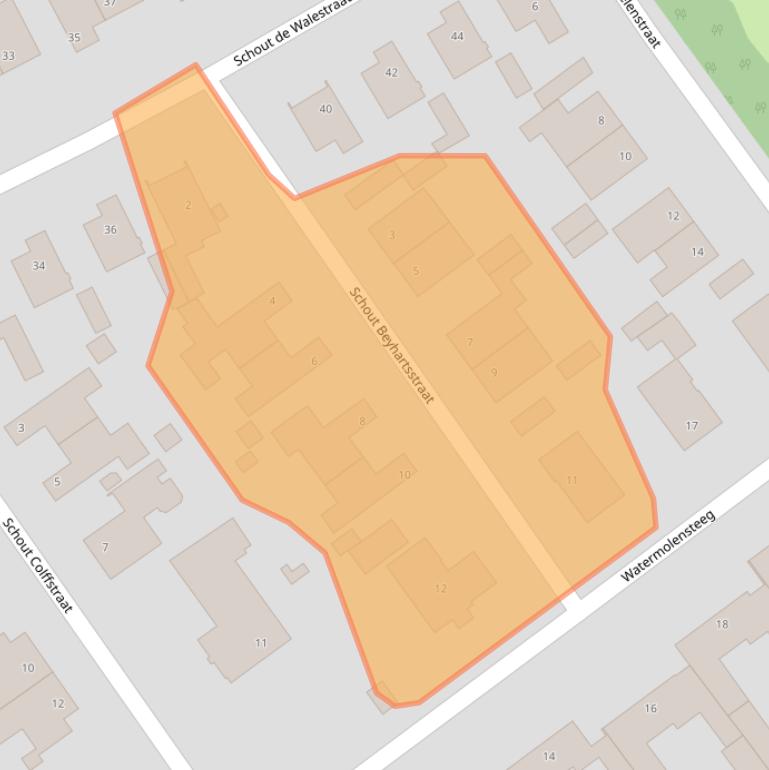 Kaart van postcodegebied 5062AR.