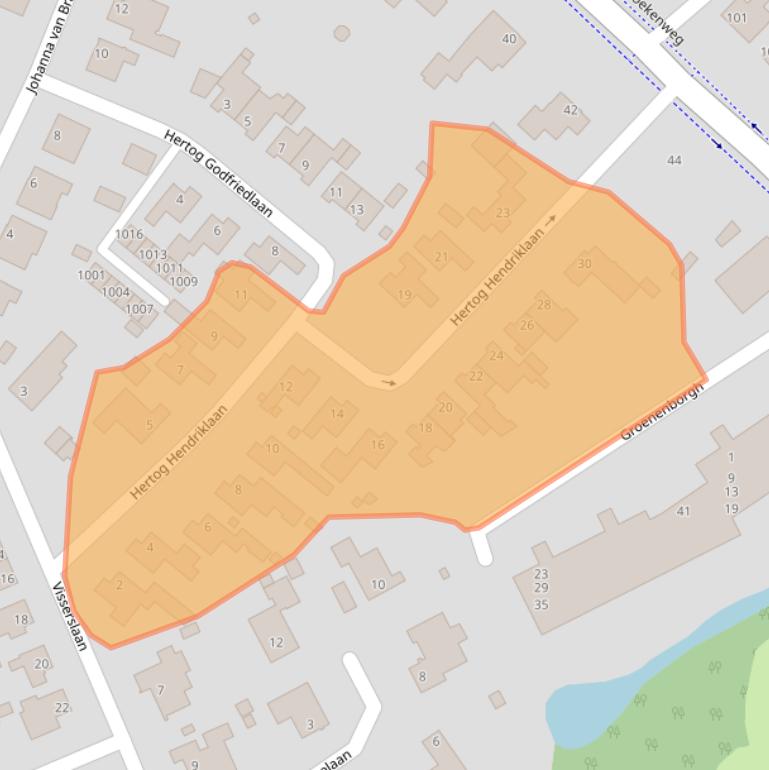 Kaart van postcodegebied 5062CJ.