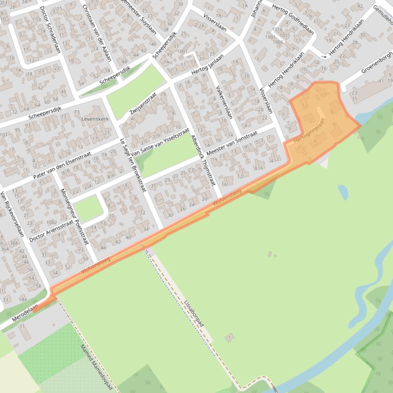 Kaart van postcodegebied 5062CK.