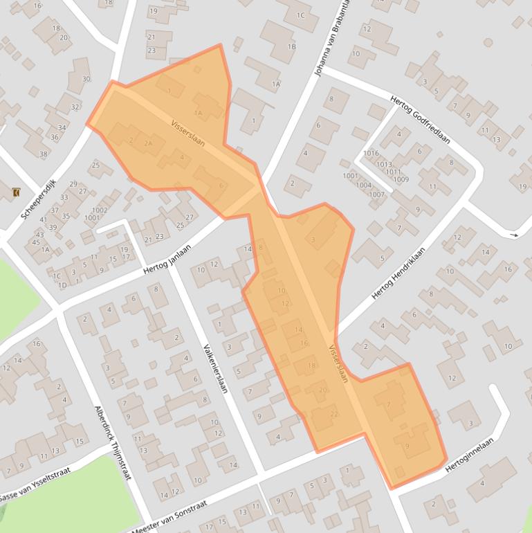 Kaart van postcodegebied 5062CL.