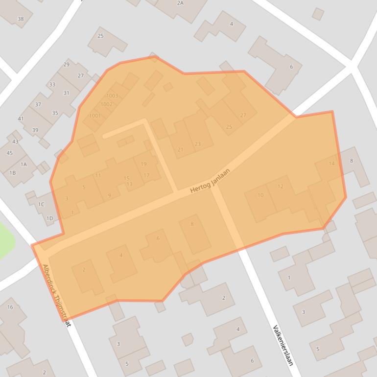 Kaart van postcodegebied 5062CM.