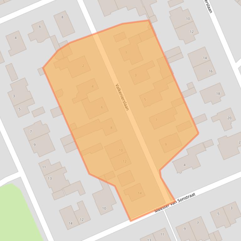 Kaart van postcodegebied 5062CN.