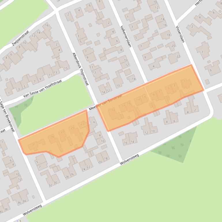 Kaart van postcodegebied 5062CR.