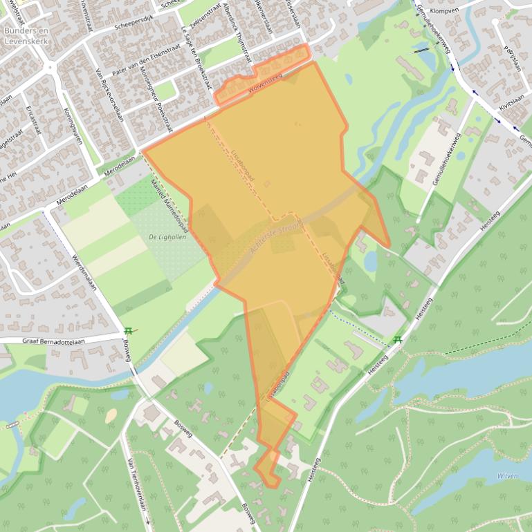 Kaart van postcodegebied 5062DE.