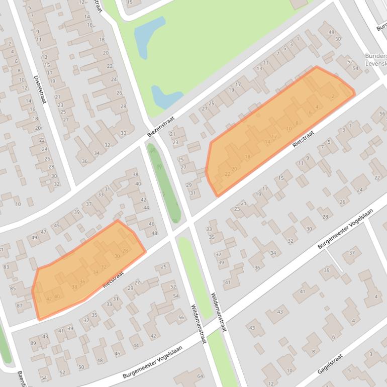 Kaart van postcodegebied 5062HL.