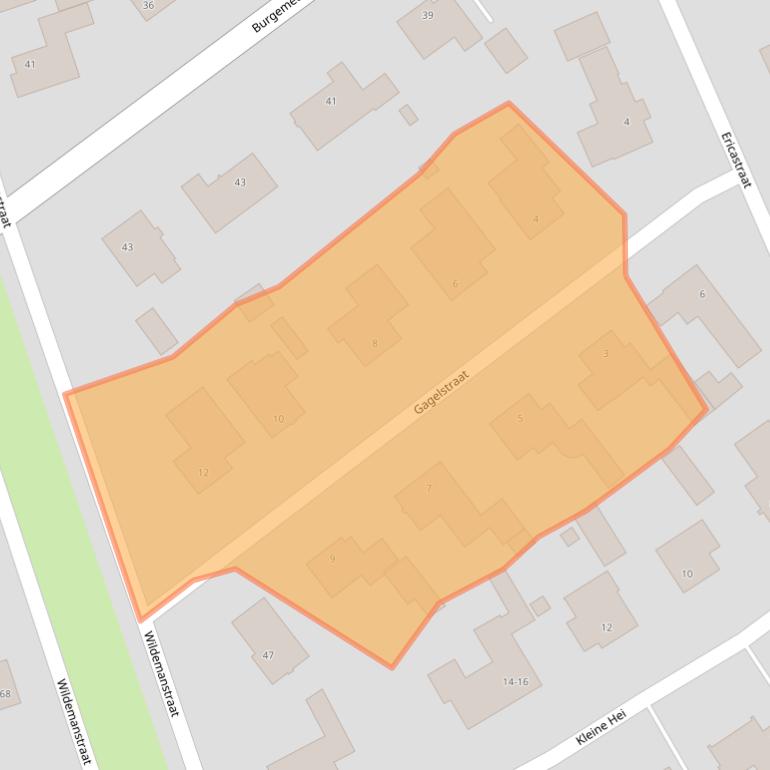 Kaart van postcodegebied 5062HM.