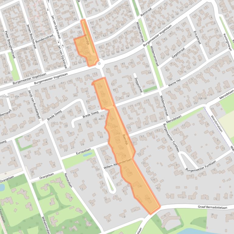 Kaart van postcodegebied 5062HV.