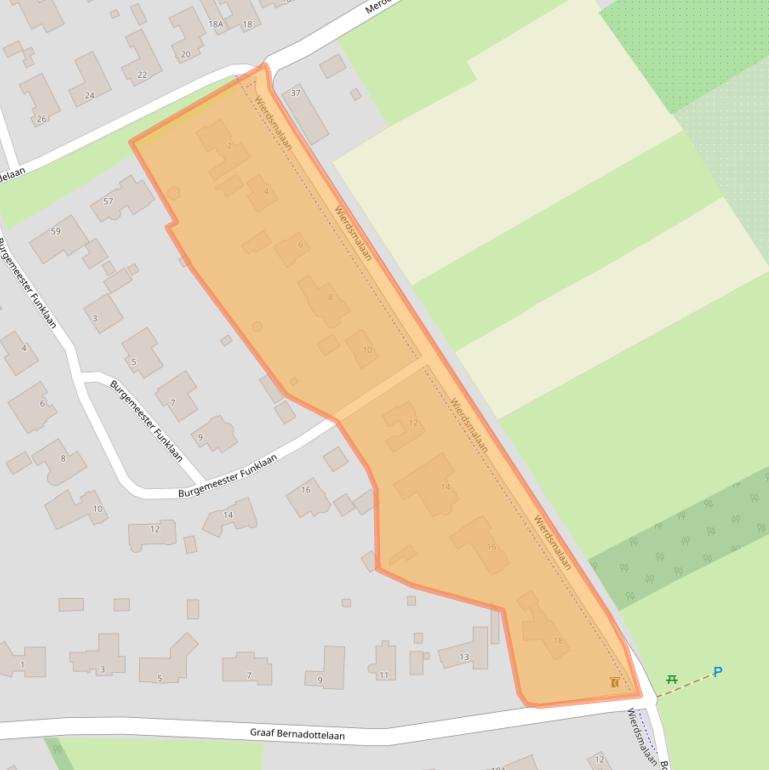 Kaart van postcodegebied 5062JE.