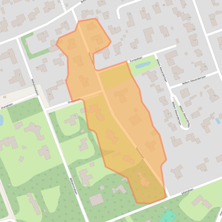 Kaart van postcodegebied 5062JN.