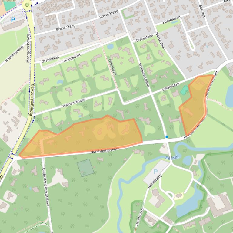 Kaart van postcodegebied 5062JS.