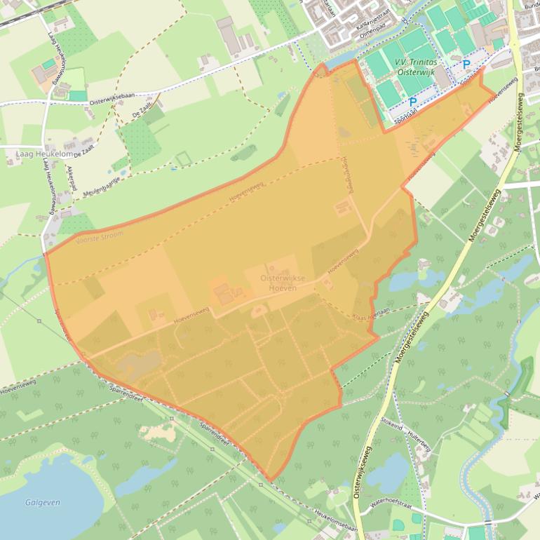 Kaart van postcodegebied 5062KE.