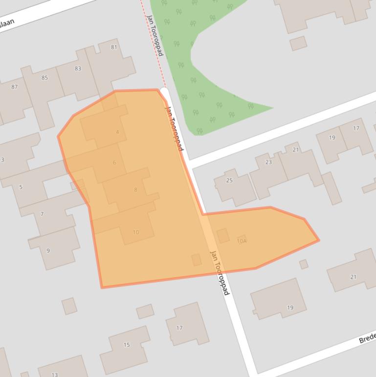 Kaart van postcodegebied 5062KK.