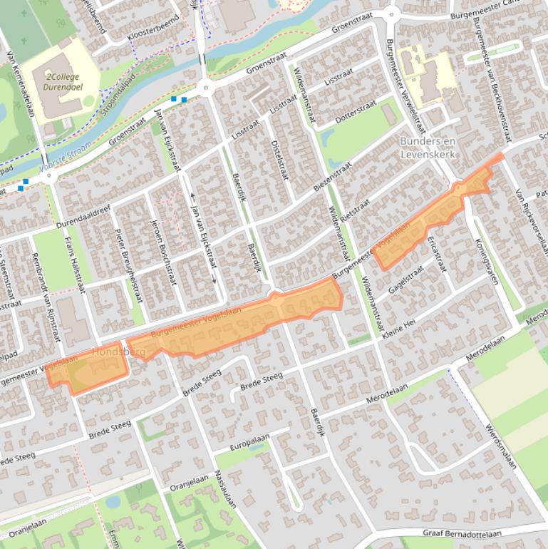 Kaart van postcodegebied 5062KN.