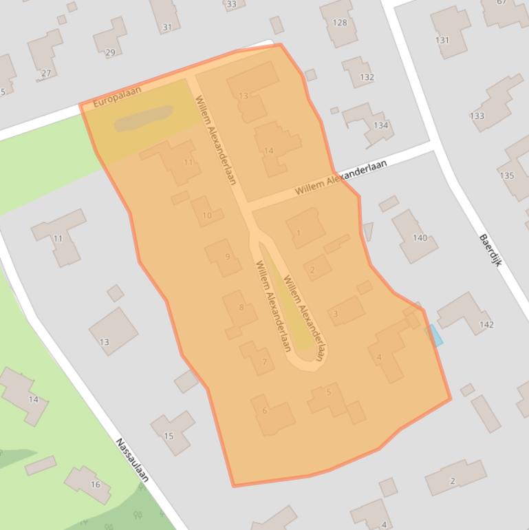 Kaart van postcodegebied 5062KV.