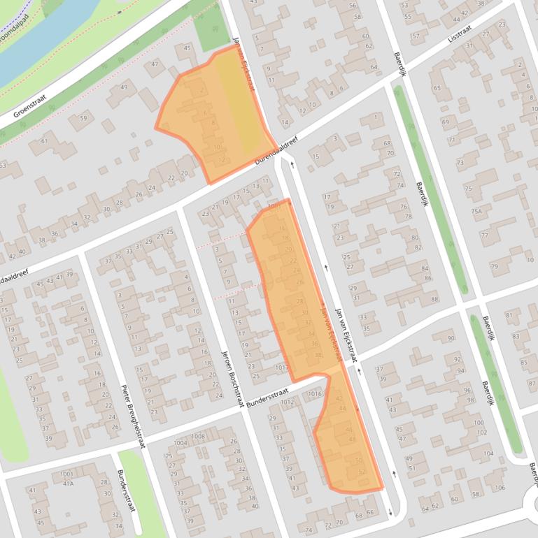 Kaart van postcodegebied 5062LB.