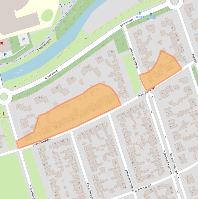 Kaart van postcodegebied 5062LW.