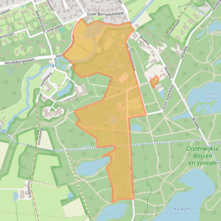 Kaart van postcodegebied 5062SK.