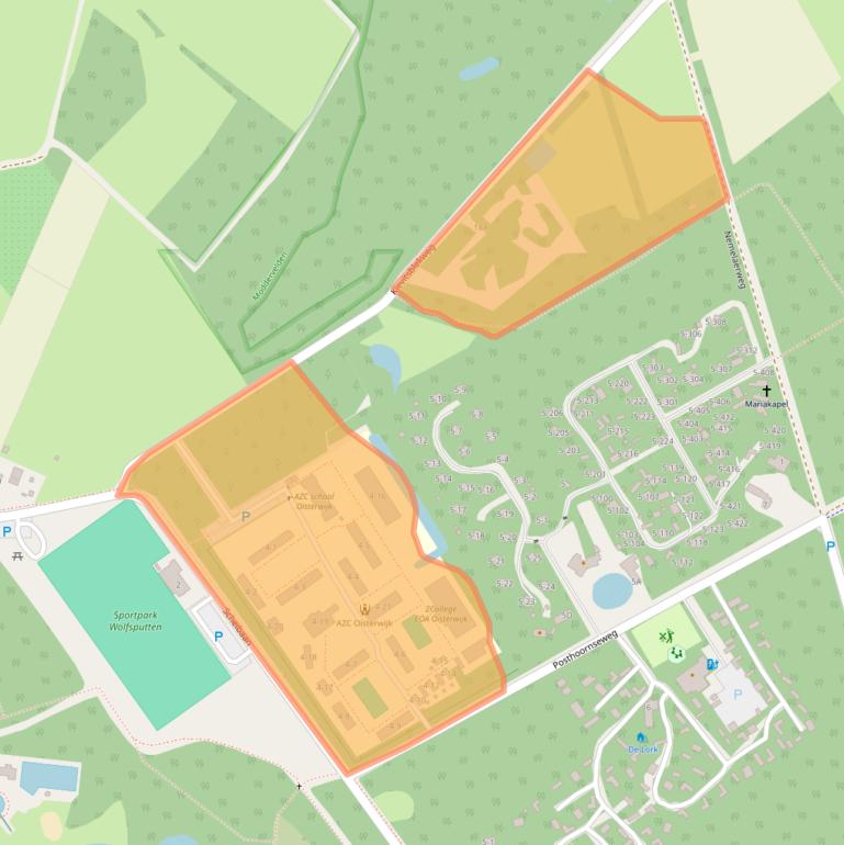 Kaart van postcodegebied 5062SV.