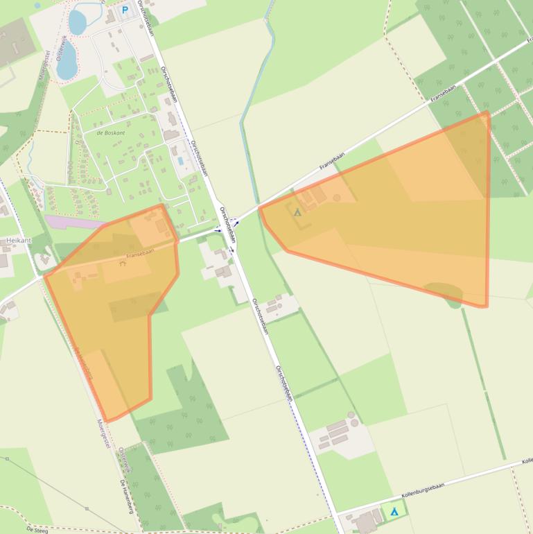 Kaart van postcodegebied 5062TD.