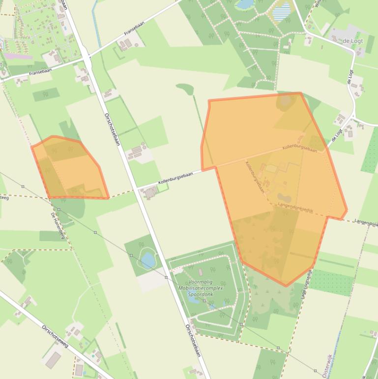 Kaart van postcodegebied 5062TH.