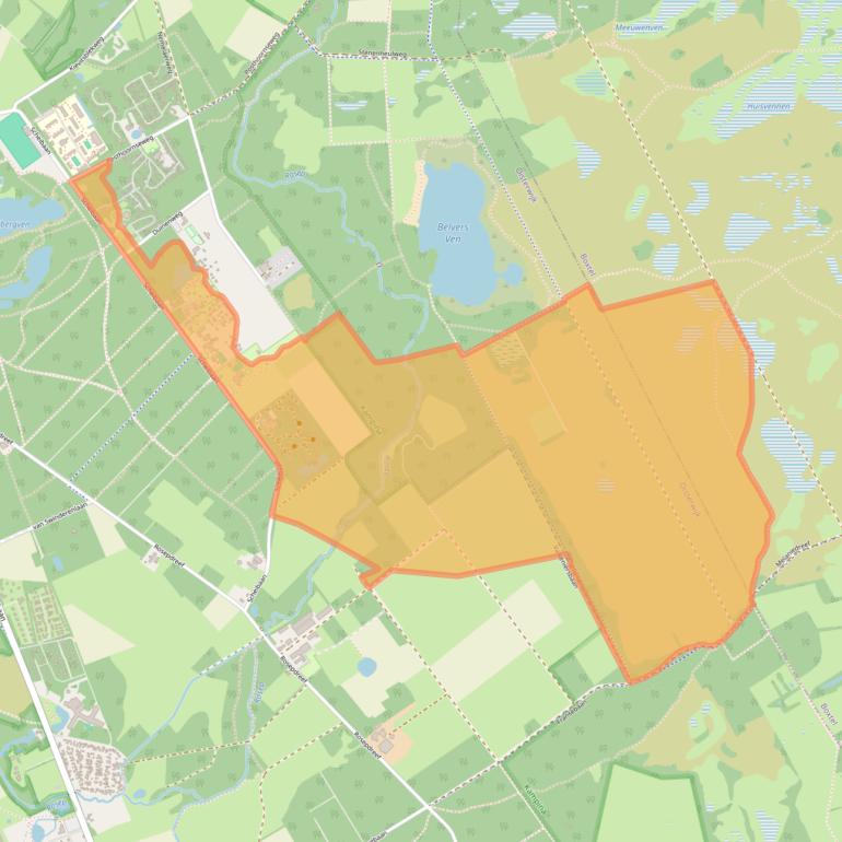 Kaart van postcodegebied 5062TM.