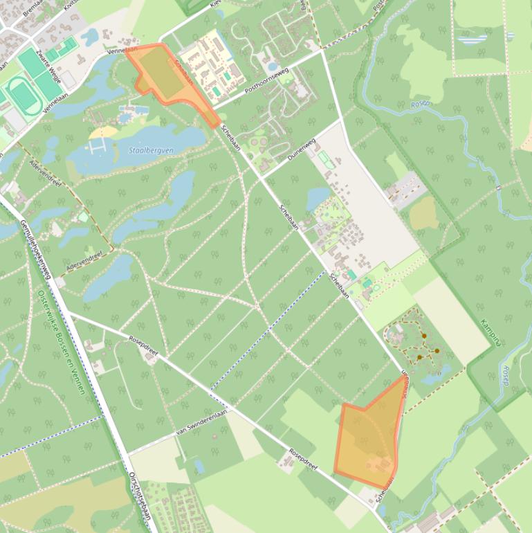 Kaart van postcodegebied 5062TN.