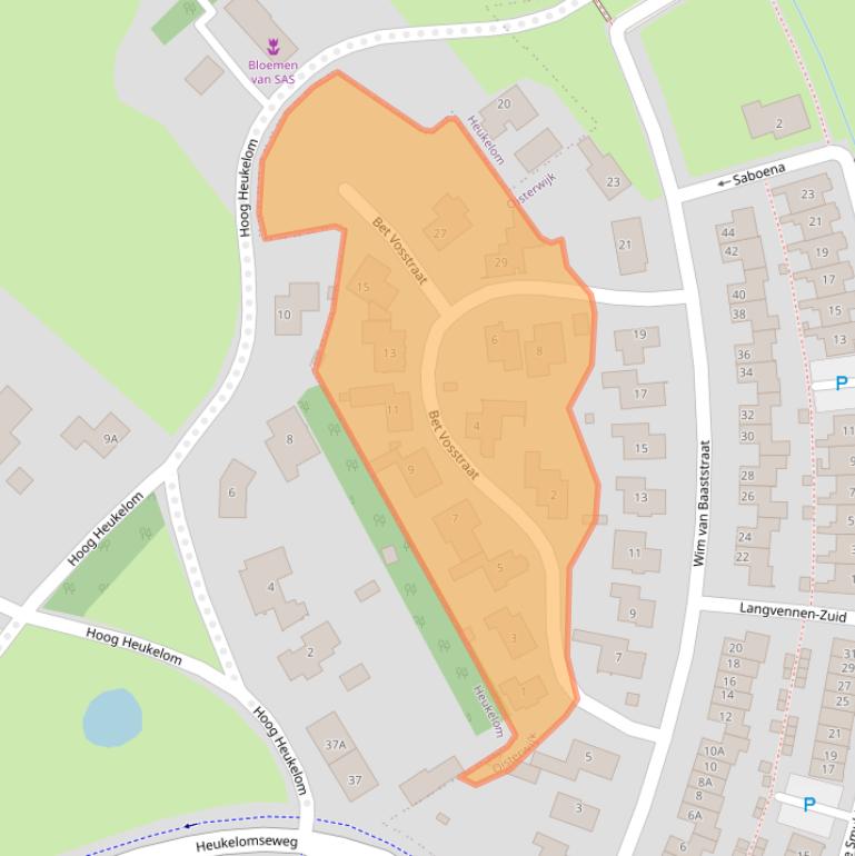 Kaart van postcodegebied 5063CT.