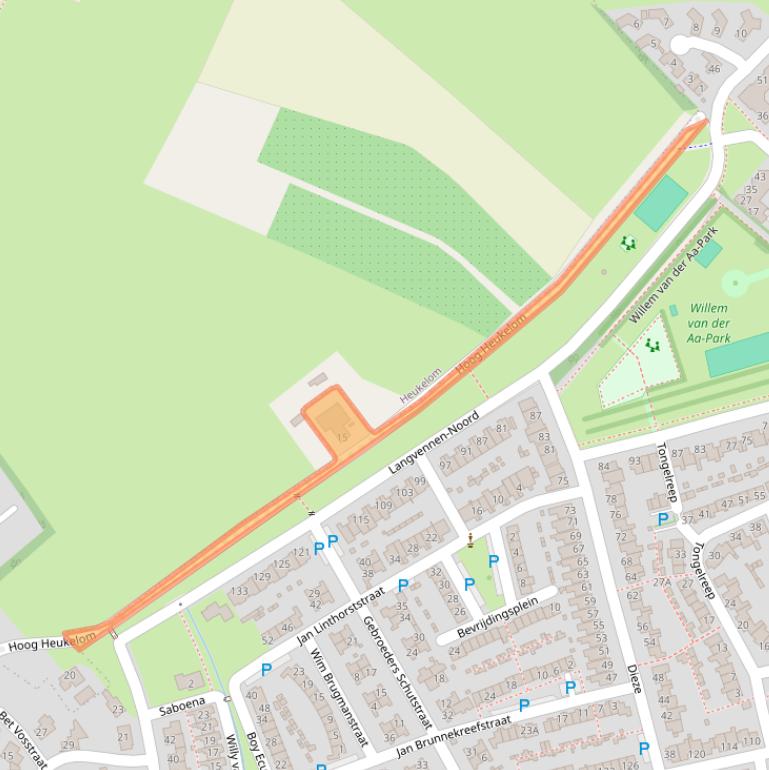 Kaart van postcodegebied 5063PD.