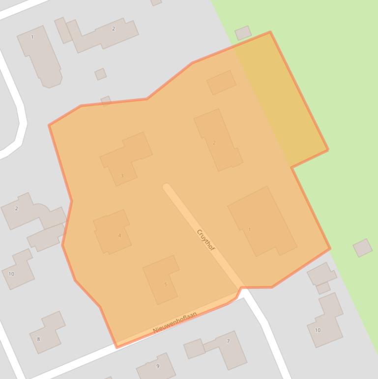 Kaart van postcodegebied 5066AH.