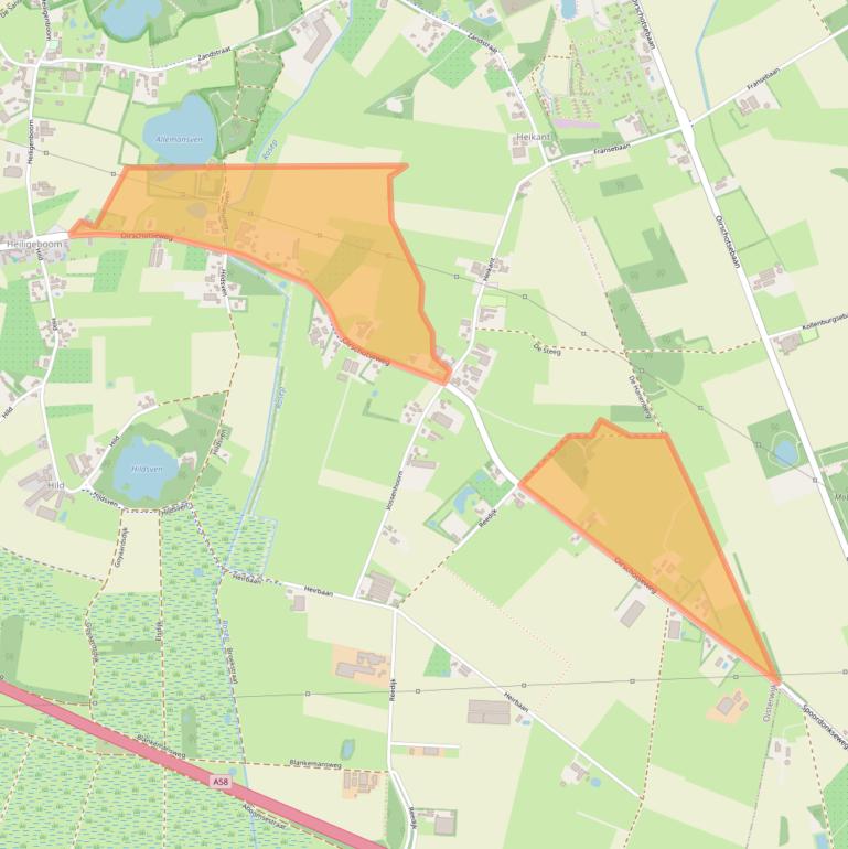 Kaart van postcodegebied 5066CH.