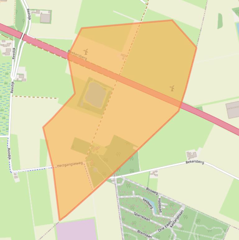 Kaart van postcodegebied 5066CT.