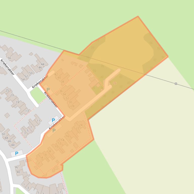 Kaart van postcodegebied 5066MK.