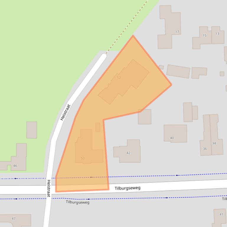 Kaart van postcodegebied 5066PX.